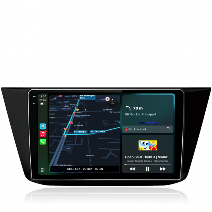 Navigatie Dedicata Volkswagen Tiguan (2016 - 2023), 10Inch, 6Gb Ram, 128Gb Stocare, Carplay [2]