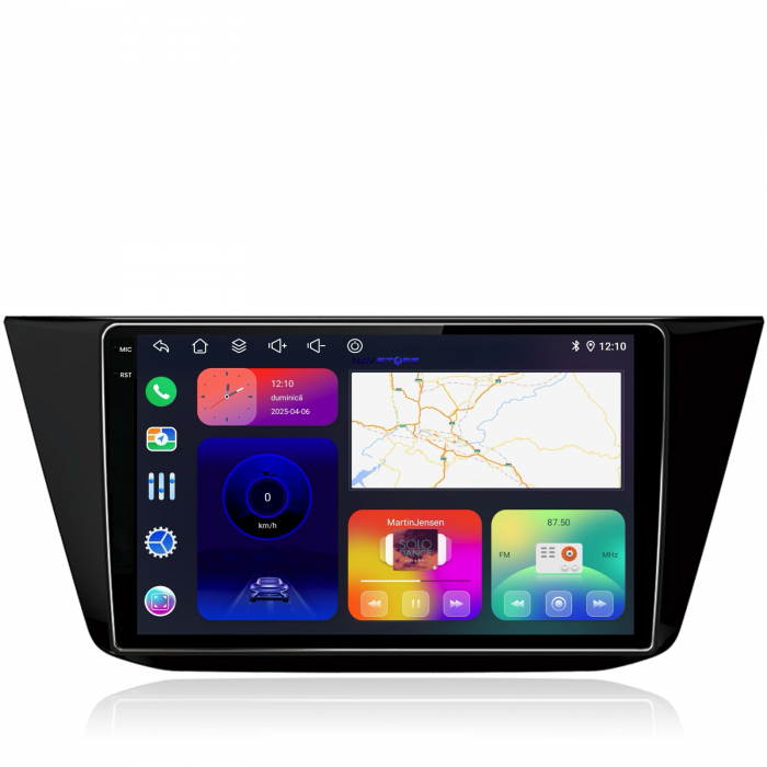 Navigatie Dedicata Volkswagen Tiguan (2016 - 2023), 10Inch, 6Gb Ram, 128Gb Stocare, Carplay [5]