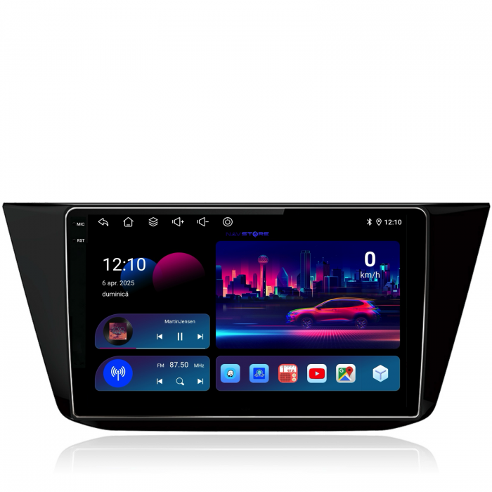 Navigatie Dedicata Volkswagen Tiguan (2016 - 2023), 10Inch, 6Gb Ram, 128Gb Stocare, Carplay [4]
