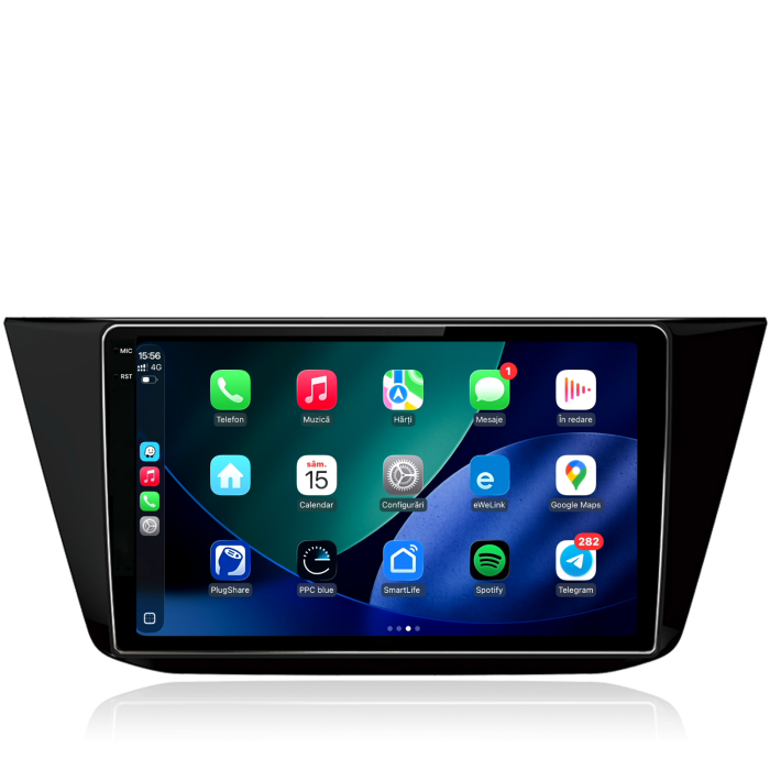 Navigatie Dedicata Volkswagen Tiguan (2016-2023), 2K, 4Gb Ram, 64Gb Stocare, Carplay [3]