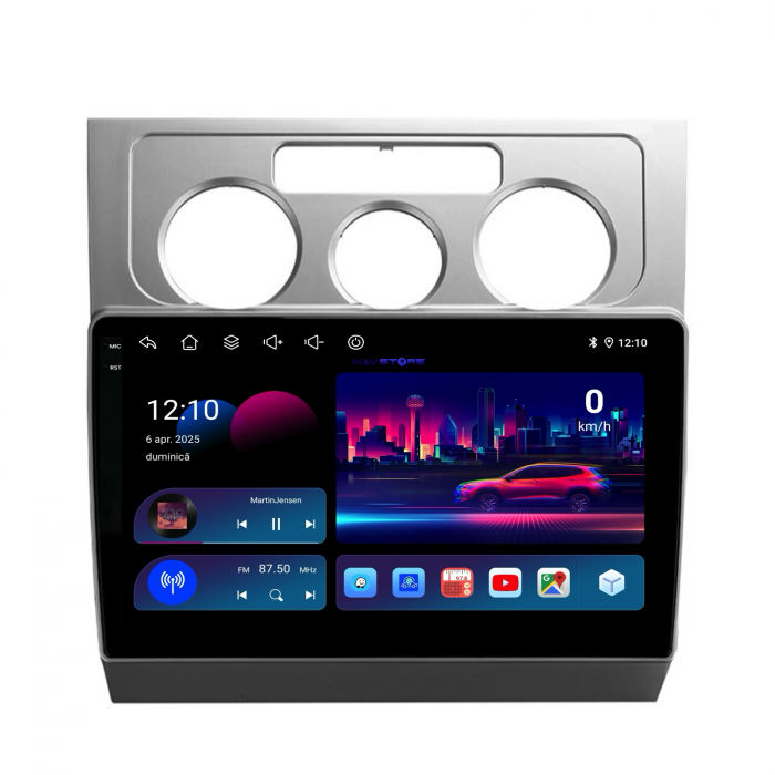 Navigatie Dedicata Volkswagen Touran (2003-2010),QuadCore, 10Inch, 4Gb Ram, 64Gb Stocare, Carplay [8]