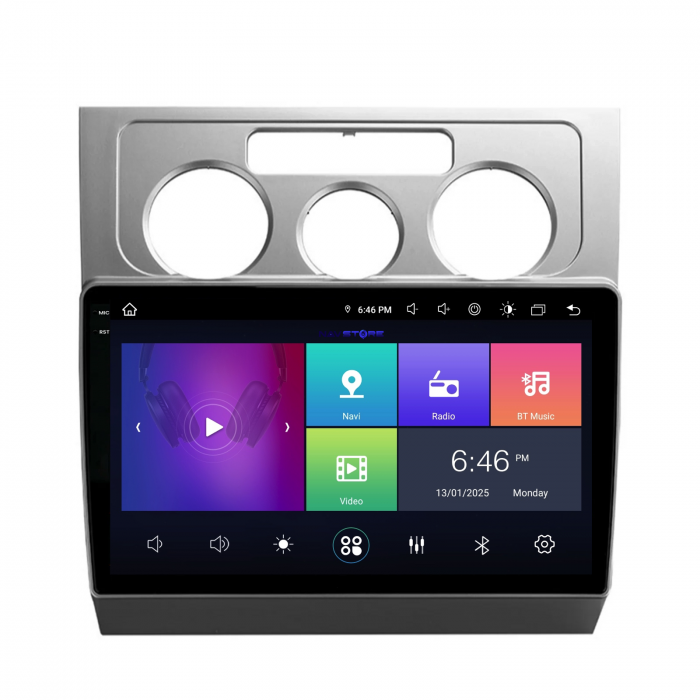 Navigatie Dedicata Volkswagen Touran (2003-2010), 10Inch, 12Gb Ram, 256Gb Stocare, Carplay [3]