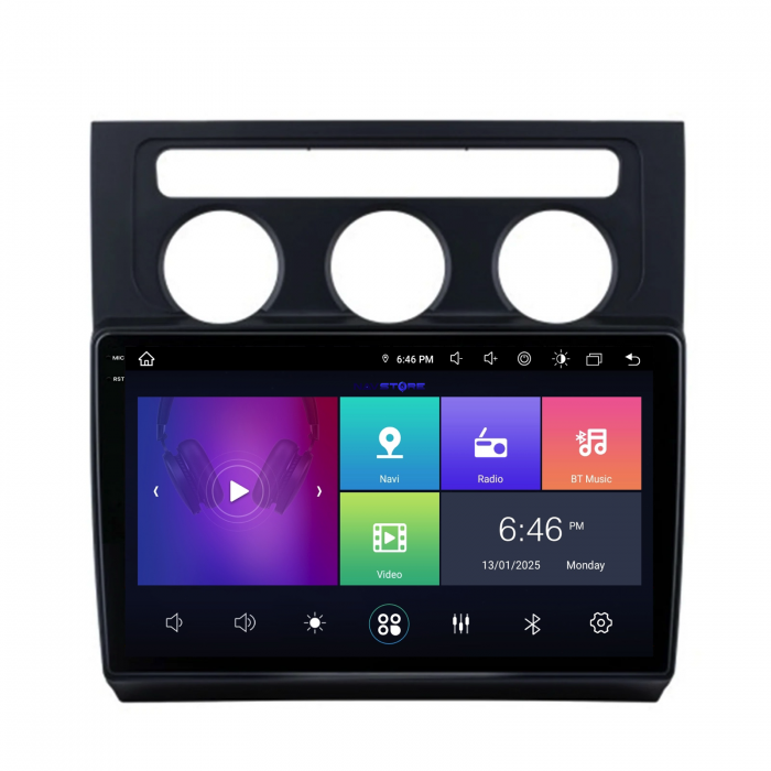 Navigatie Dedicata Volkswagen Touran (2003-2010),QuadCore, 10Inch, 4Gb Ram, 64Gb Stocare, Carplay [8]