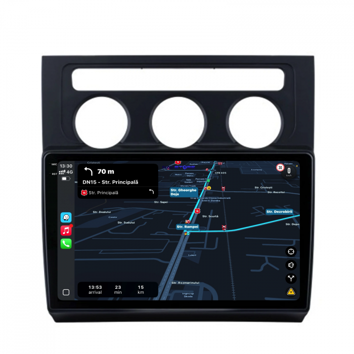 Navigatie Dedicata Volkswagen Touran (2003-2010),QuadCore, 10Inch, 4Gb Ram, 64Gb Stocare, Carplay [3]