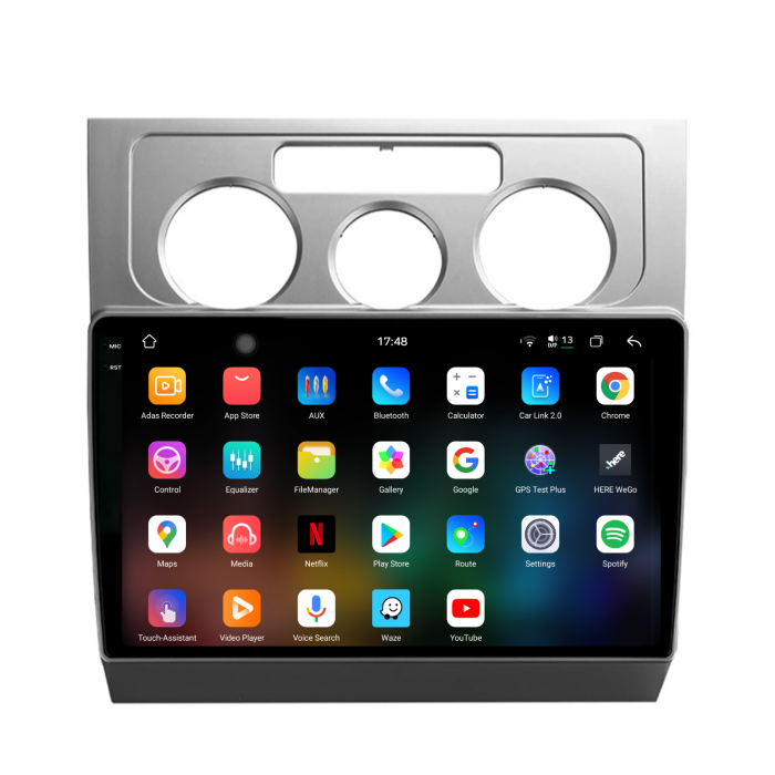 Navigatie Dedicata Volkswagen Touran (2003-2010), 2K, 10Inch, 12Gb Ram, 256Gb Stocare, Carplay [3]