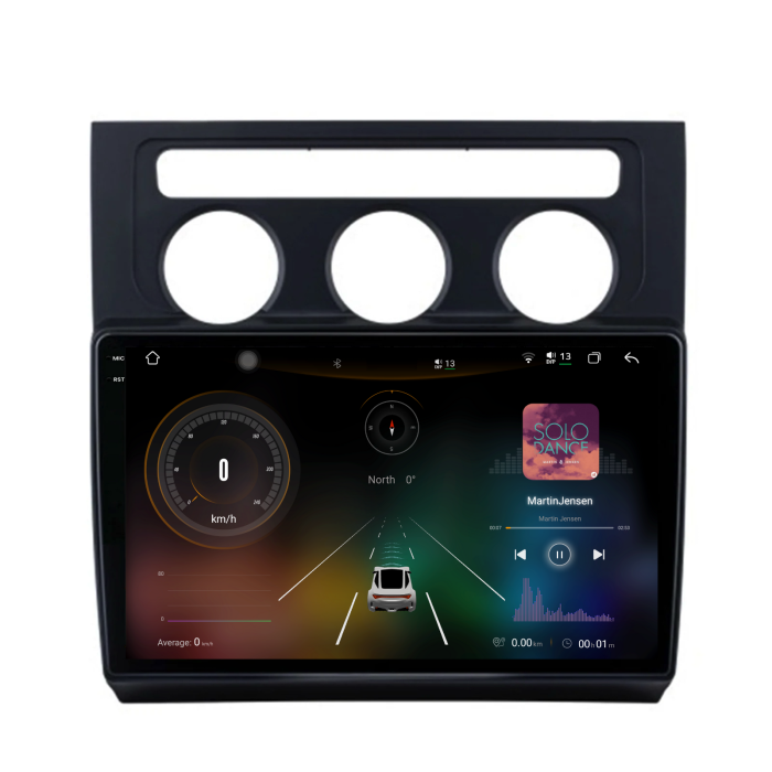 Navigatie Dedicata Volkswagen Touran (2003-2010), 2K, 12Gb Ram, 256Gb Stocare, Carplay [2]