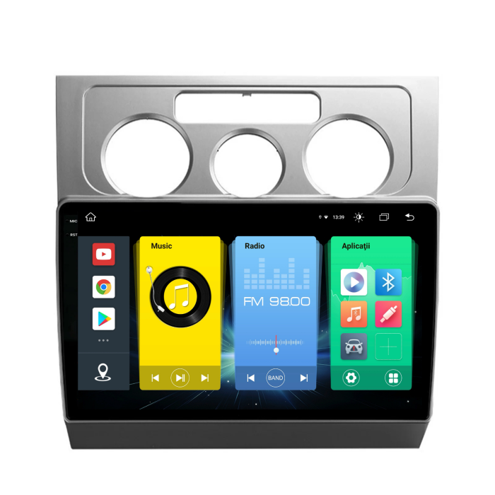 Navigatie Dedicata Volkswagen Touran (2003-2010), 2K, 4Gb Ram, 64Gb Stocare, Carplay [7]