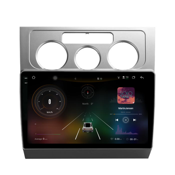 Navigatie Dedicata Volkswagen Touran (2003-2010), 2K, 12Gb Ram, 256Gb Stocare, Carplay [2]