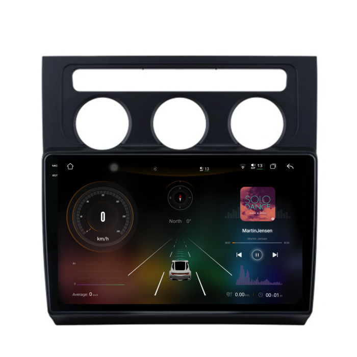 Navigatie Dedicata Volkswagen Touran (2003-2010), 2K, 12Gb Ram, 256Gb Stocare, Carplay [2]
