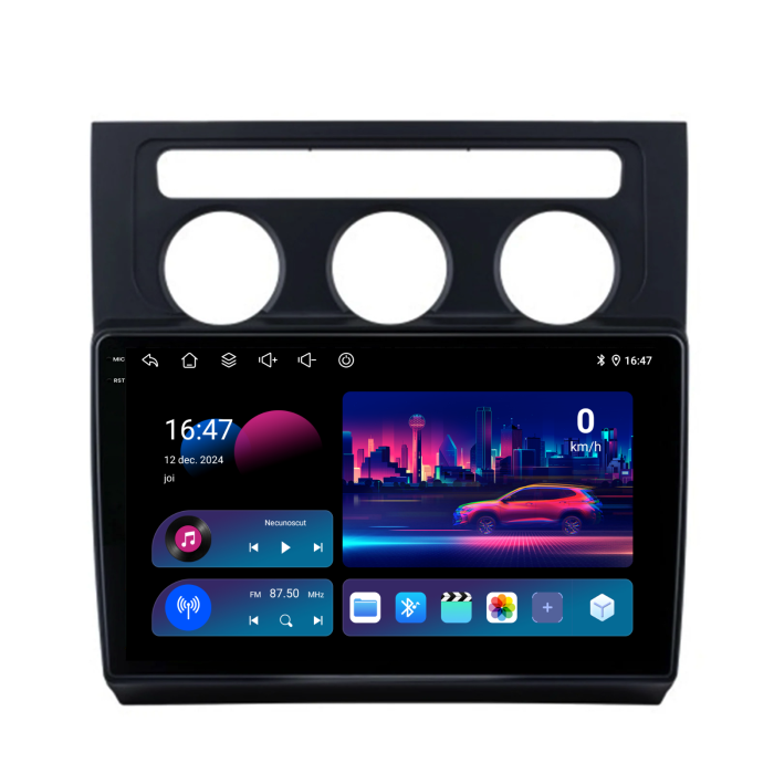 Navigatie Dedicata Volkswagen Touran (2003-2010),QuadCore, 10Inch, 4Gb Ram, 64Gb Stocare, Carplay [4]