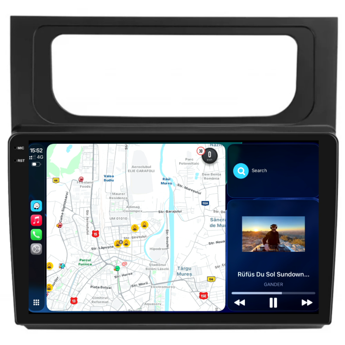 Navigatie Dedicata Volkswagen Touran (2010-2015), 10Inch, 6Gb Ram, 128Gb Stocare, Carplay [2]