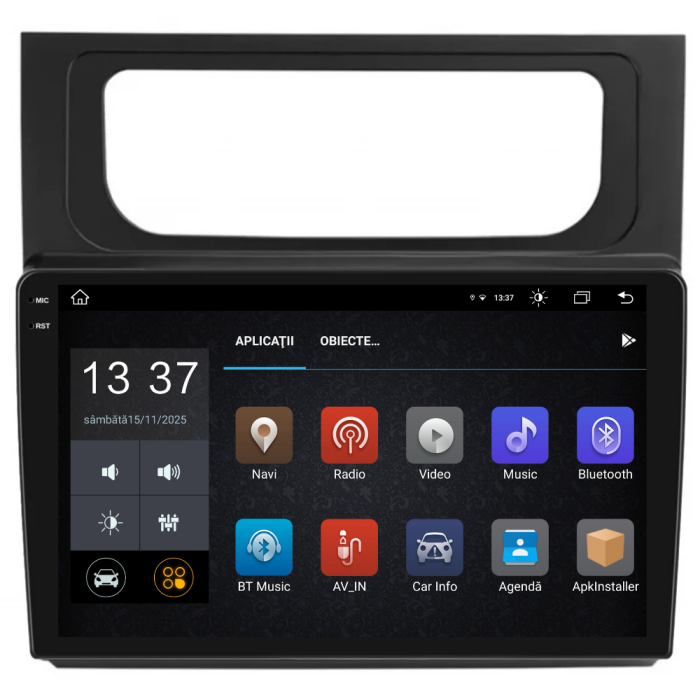 Navigatie Dedicata Volkswagen Touran (2010-2015), 10Inch, 8Gb Ram, 256Gb Stocare, Carplay [5]
