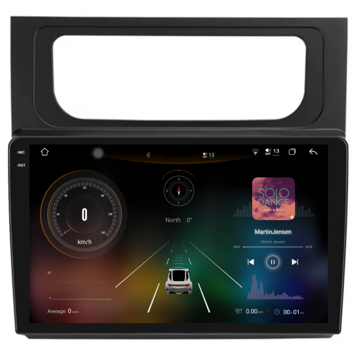 Navigatie Dedicata Volkswagen Touran (2010-2015), 2K, 12Gb Ram, 256Gb Stocare, Carplay [2]