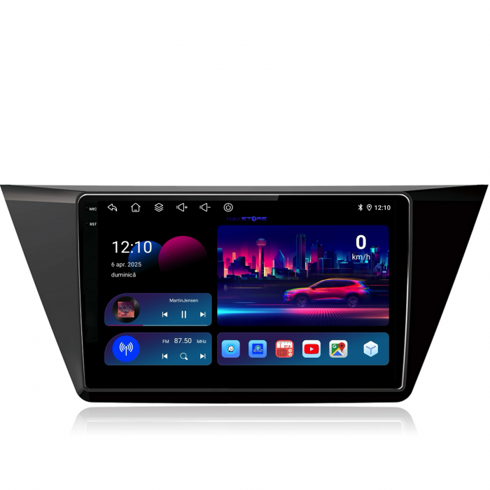 Navigatie Dedicata Volkswagen Touran (2015 - 2020), 10Inch, 2Gb Ram, 32Gb Stocare, Carplay [4]