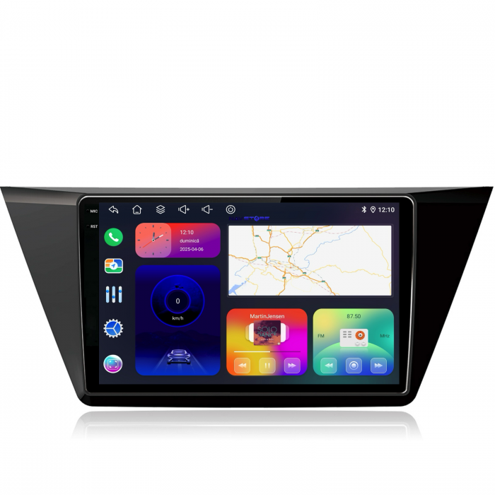 Navigatie Dedicata Volkswagen Touran (2015 - 2020), 10Inch, 6Gb Ram, 128Gb Stocare, Carplay [5]