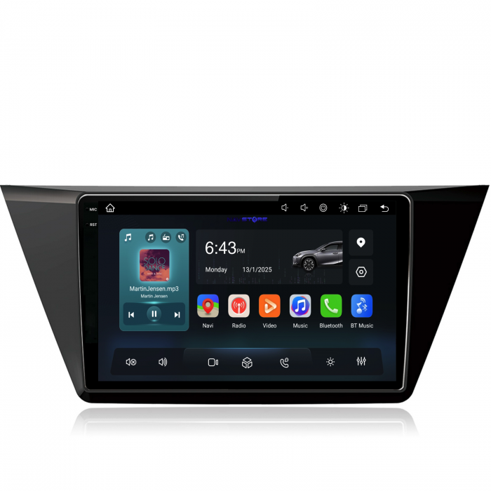 Navigatie Dedicata Volkswagen Touran (2015 - 2020), 10Inch, 8Gb Ram, 256Gb Stocare, Carplay [4]