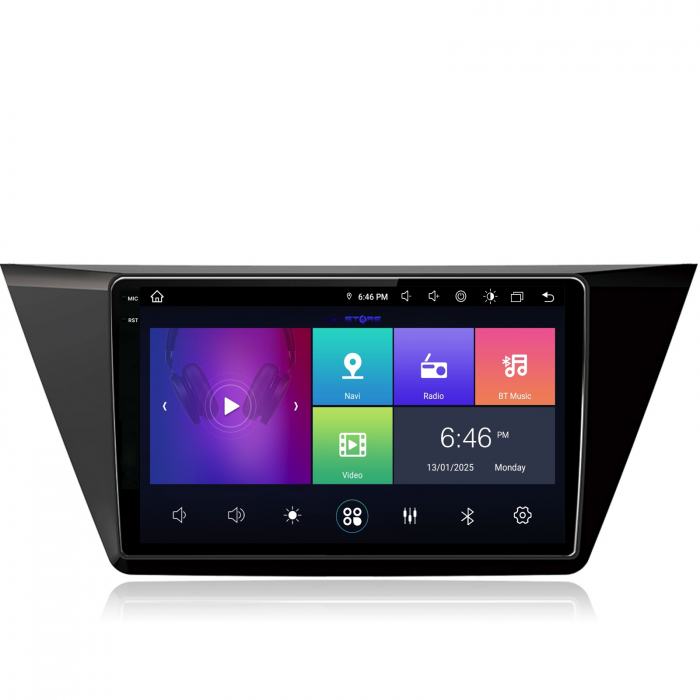 Navigatie Dedicata Volkswagen Touran (2015 - 2020), 10Inch, 8Gb Ram, 256Gb Stocare, Carplay [6]