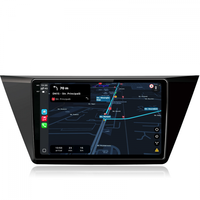 Navigatie Dedicata Volkswagen Touran (2015 - 2020), 10Inch, 8Gb Ram, 256Gb Stocare, Carplay [3]