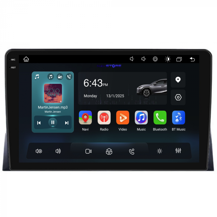 Navigatie Dedicata Volkswagen Transporter, Multivan (2003-2015), 9Inch, 8Gb Ram, 256Gb Stocare, Carplay [5]