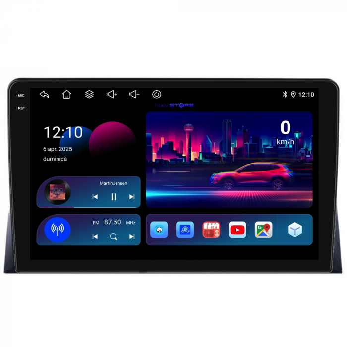 Navigatie Dedicata Volkswagen Transporter, Multivan (2003-2015), 9Inch, 8Gb Ram, 256Gb Stocare, Carplay [4]