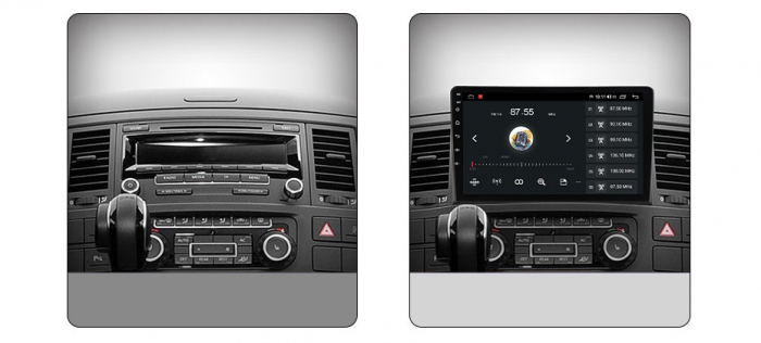 Navigatie Dedicata Volkswagen Transporter/Multivan (2013-2015), 9Inch, 1Gb Ram, 32Gb Stocare, Carplay [8]
