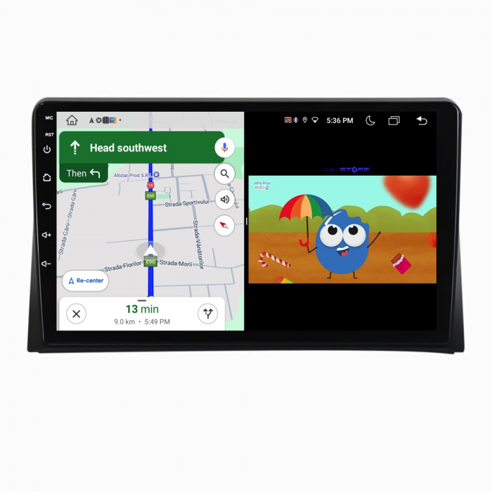 Navigatie Dedicata Volkswagen Transporter/Multivan (2013-2015), 9Inch, 6Gb Ram, 128Gb Stocare, Carplay [5]