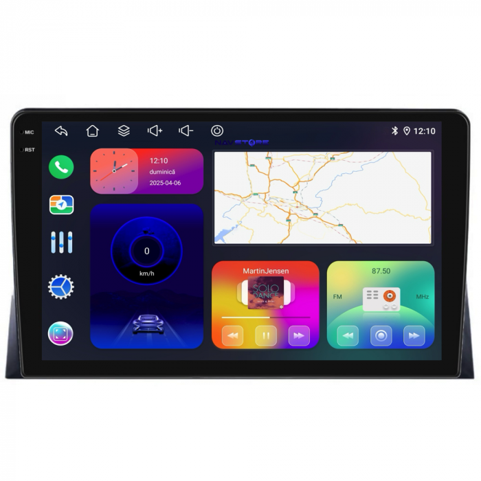 Navigatie Dedicata Volkswagen Transporter, Multivan (2003-2015),QuadCore. 9Inch, 4Gb Ram, 64Gb Stocare, Carplay [6]