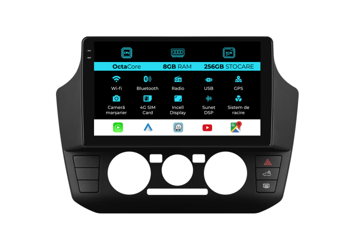 Navigatie Dedicata Volkswagen UP (2017-2023), 9Inch, 8Gb Ram, 256Gb Stocare, Carplay [1]