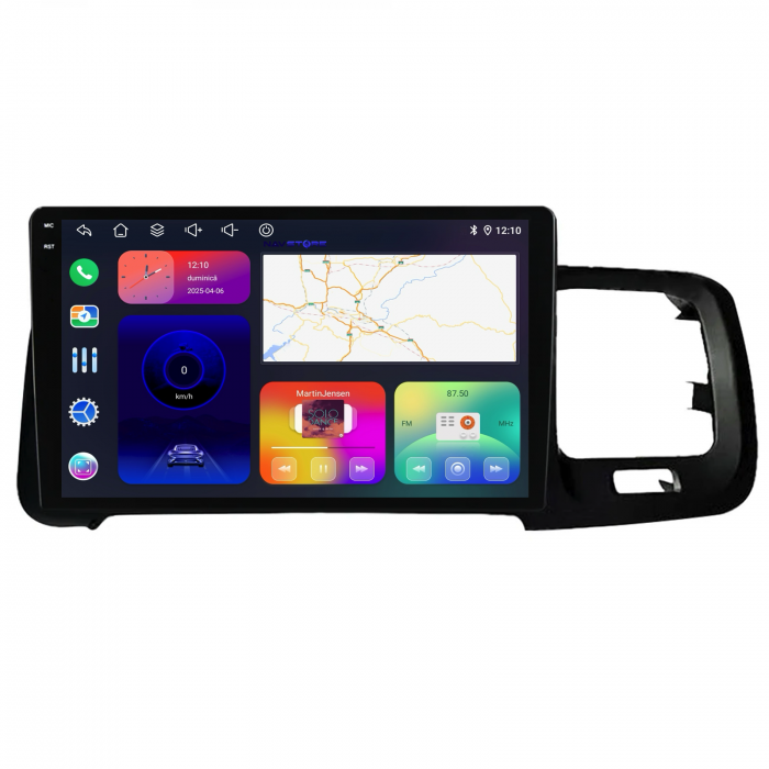 Navigatie Dedicata Volvo S60 (2010-2015), 9Inch, 6Gb Ram, 128Gb Stocare, Carplay [5]