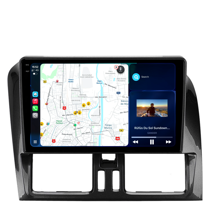 Navigatie Dedicata Volvo Xc60 (2008 - 2017), 2K, 12Gb Ram, 256Gb stocare, Carplay [4]