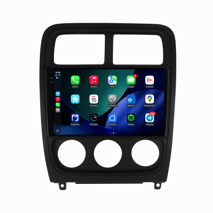 Navigatie Dodge Caliber (2010 - 2012),QuadCore , 9 Inch, 4Gb Ram, 64Gb Stocare, Android Auto, Carplay [3]