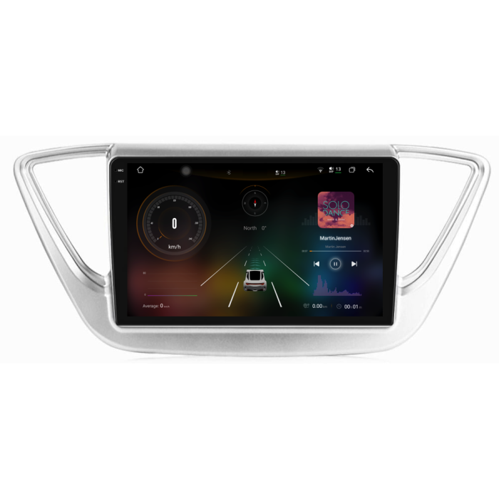 Navigatie Hyundai Accent (2017 - 2020), 2K, 12Gb Ram, 256Gb Stocare, Android Auto, Carplay [2]