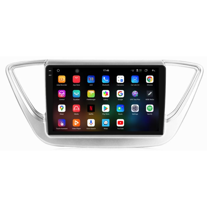 Navigatie Hyundai Accent (2017 - 2020), 2K, 12Gb Ram, 256Gb Stocare, Android Auto, Carplay [3]
