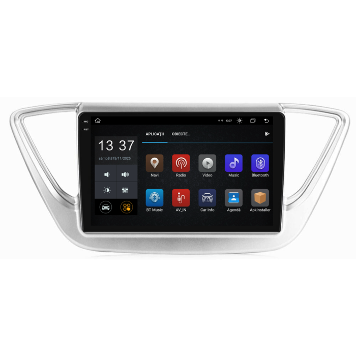 Navigatie Hyundai Accent (2017 - 2020), 2K, 8Gb Ram, 256Gb Stocare, Android Auto, Carplay [5]