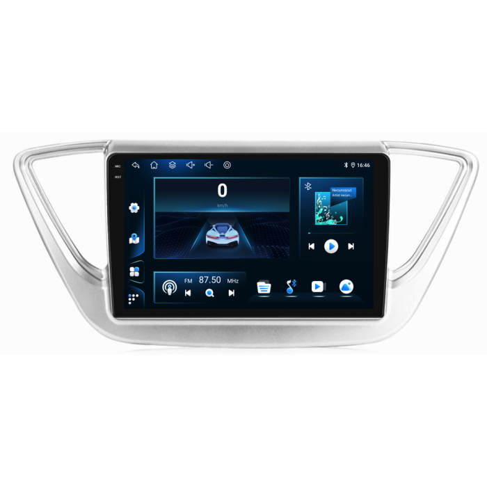 Navigatie Hyundai Accent (2017 - 2020), 9 Inch, 2Gb Ram, 32Gb Stocare, Android Auto, Carplay [7]