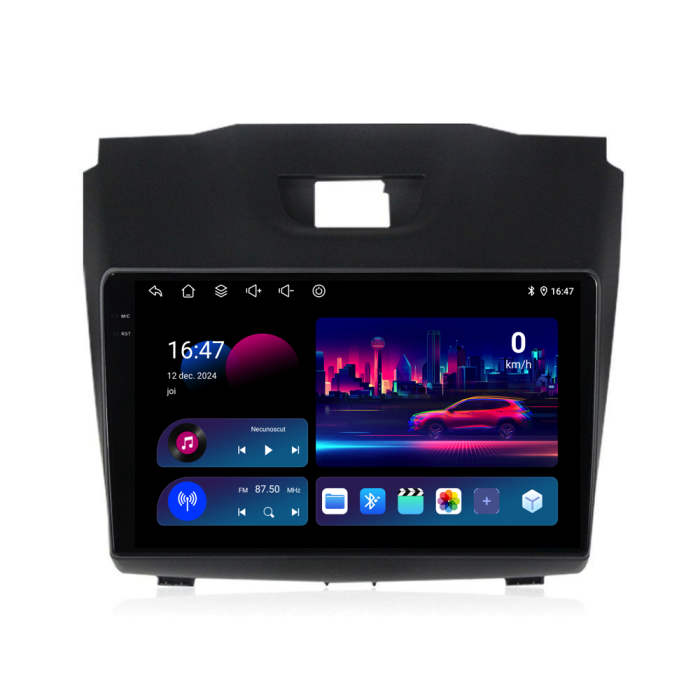 Navigatie Isuzu D-max (2012 - 2020), 9 Inch, 2Gb Ram, 32Gb Stocare, Android Auto, Carplay [4]