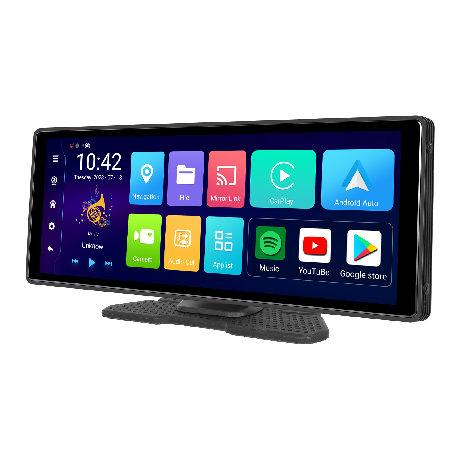 Navigatie Multimedia DVR, 10.26", 4GB RAM, 64GB Stocare, CarPlay si Android Auto wireless, Control vocal [2]