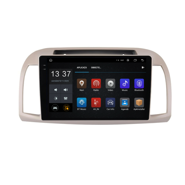 Navigatie Nissan Micra k12 (2002 - 2010), 2K, 8Gb Ram, 256Gb Stocare, Android Auto, Carplay [5]