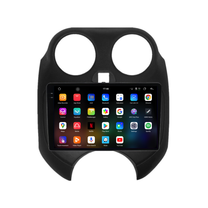 Navigatie Nissan Micra K13 (2010 - 2013), 2K, 12Gb Ram, 256Gb Stocare, Android Auto, Carplay [3]