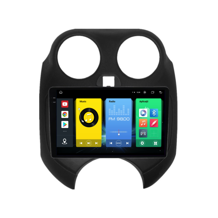 Navigatie Nissan Micra K13 (2010 - 2013), 9 Inch, 8Gb Ram, 256Gb Stocare, Android Auto, Carplay [7]