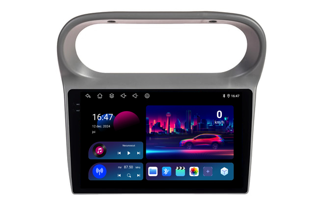 Navigatie Renault Twingo (2005 - 2013), 9 Inch, 4Gb Ram, 64Gb Stocare, Android Auto, Carplay [4]