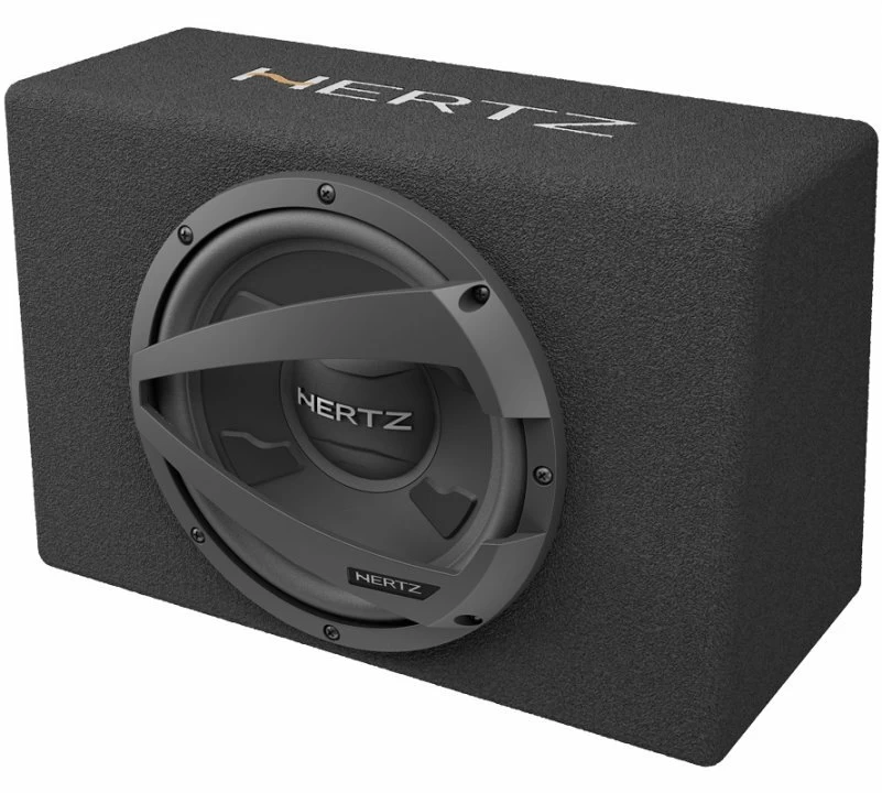 Pachet Subwoofer auto HERTZ DBX 30.3 + Amplificator Hertz Dieci Power 2.200 + Kit de cabluri complet [2]