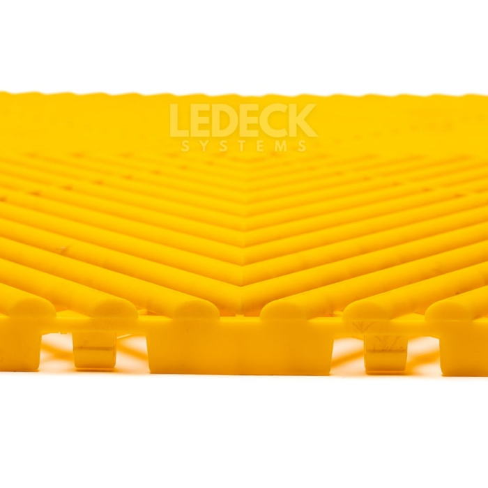 Pardoseala Modulara Plastic PP – Exterior, Garaj Auto, Service, Terasa - GALBEN (preț pe m²) [4]