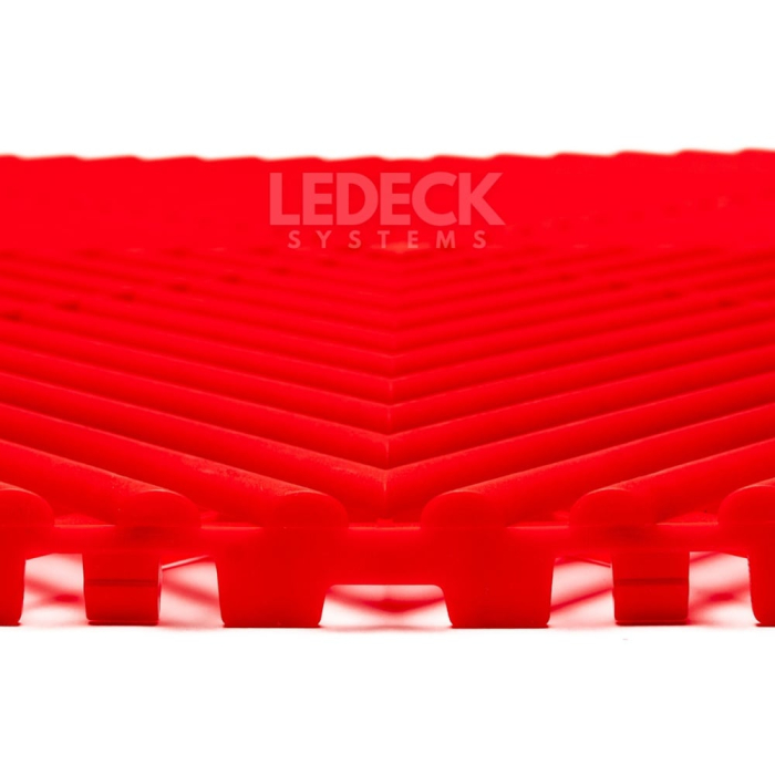 Pardoseala Modulara Plastic PP – Exterior, Garaj Auto, Service, Terasa - ROSU (preț pe m²) [4]