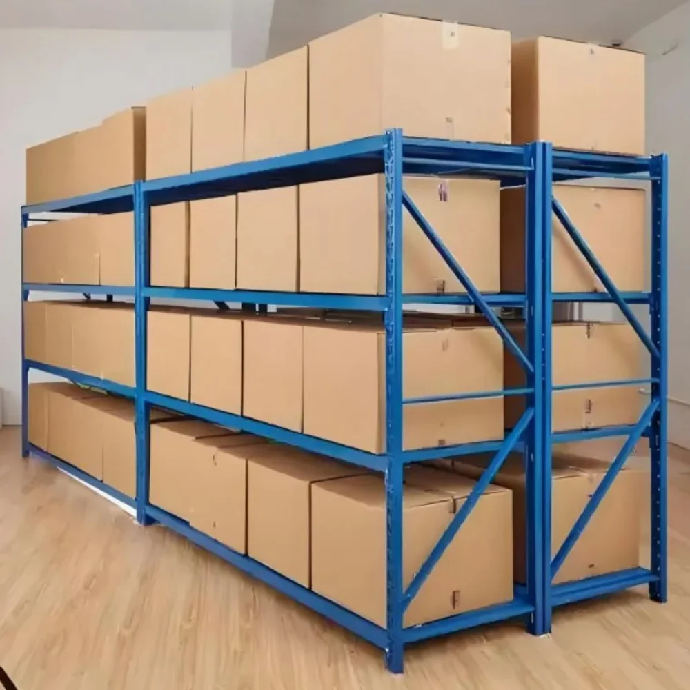 Raft Metalic Industrial LEDECK 200cm x 60cm x 200cm cm – Depozitare Profesională, Reglabil, Sarcină Mare [5]
