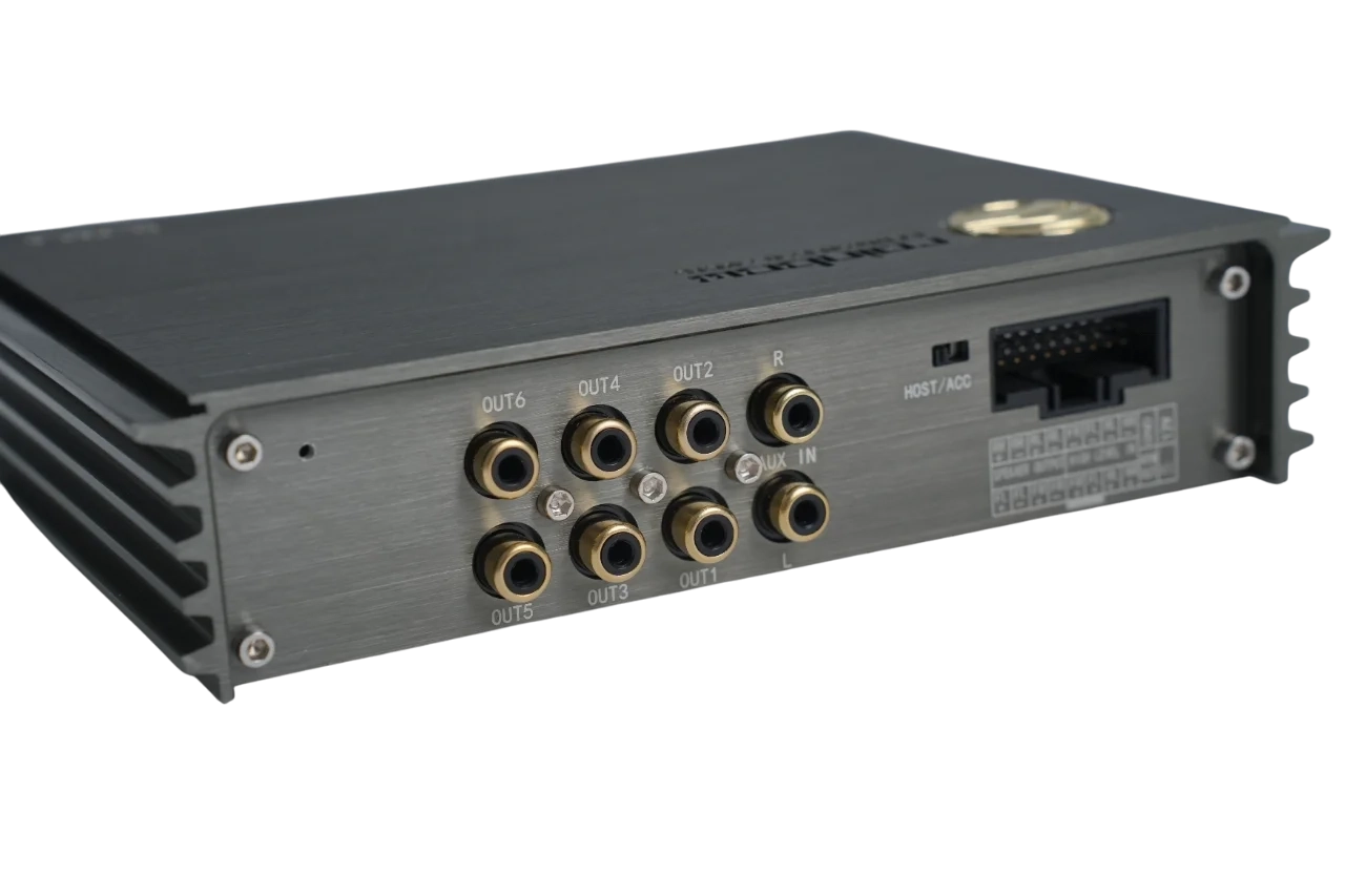 Rainbow EL-PA4.6, Amplificator 4 x 50 W cu DSP 6 Canale, 177 mm, 200 W [5]
