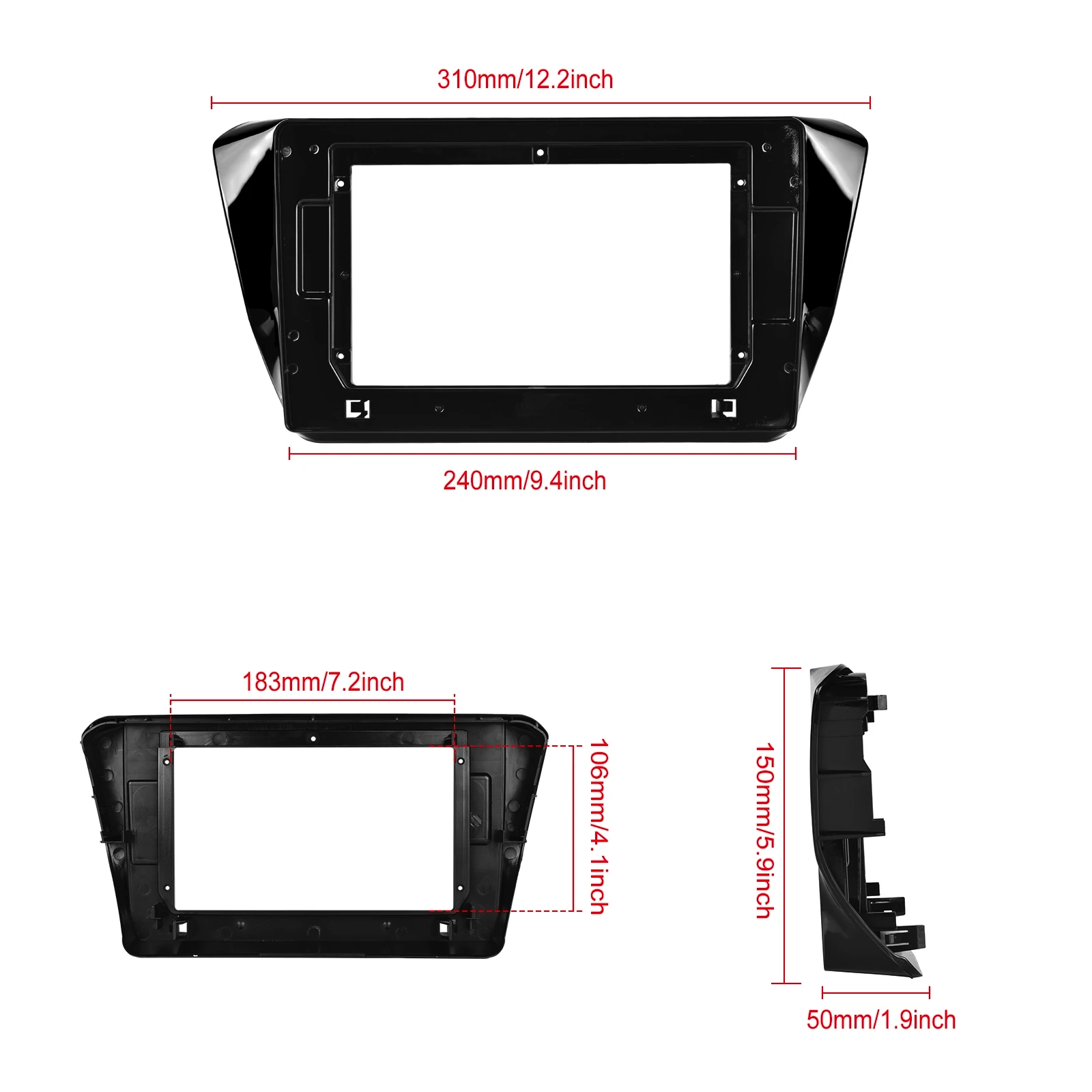 Rama adaptoare cu cablaj pentru navigatie Android Skoda Superb 3 (2015 - 2019) [3]