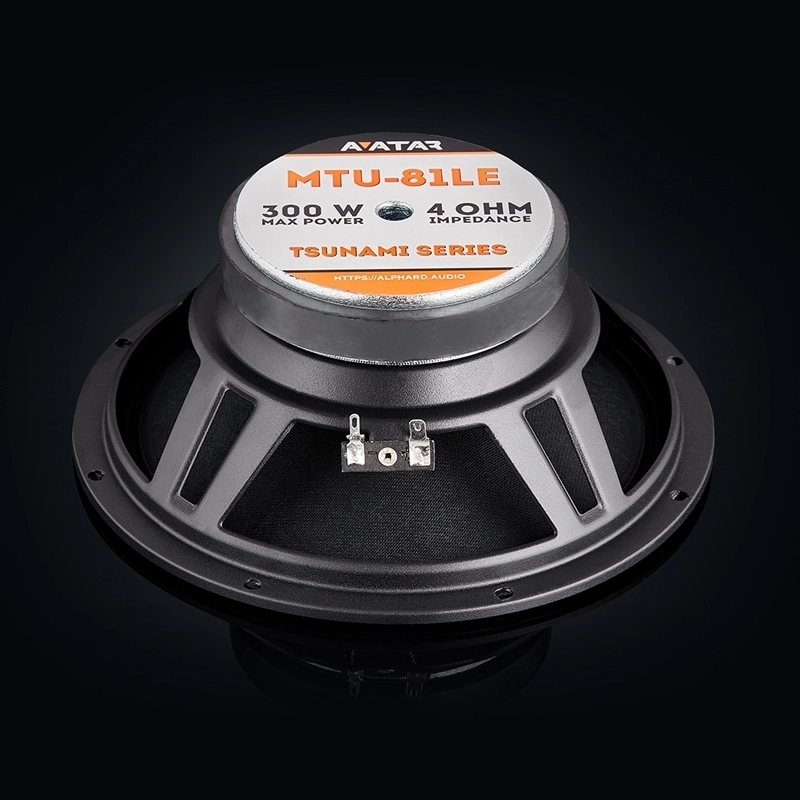 Resigilat - Difuzoare auto Avatar Tsunami MTU-81LE set componente, 200mm, 150W RMS, 4Ω, set 2 difuzoare [5]