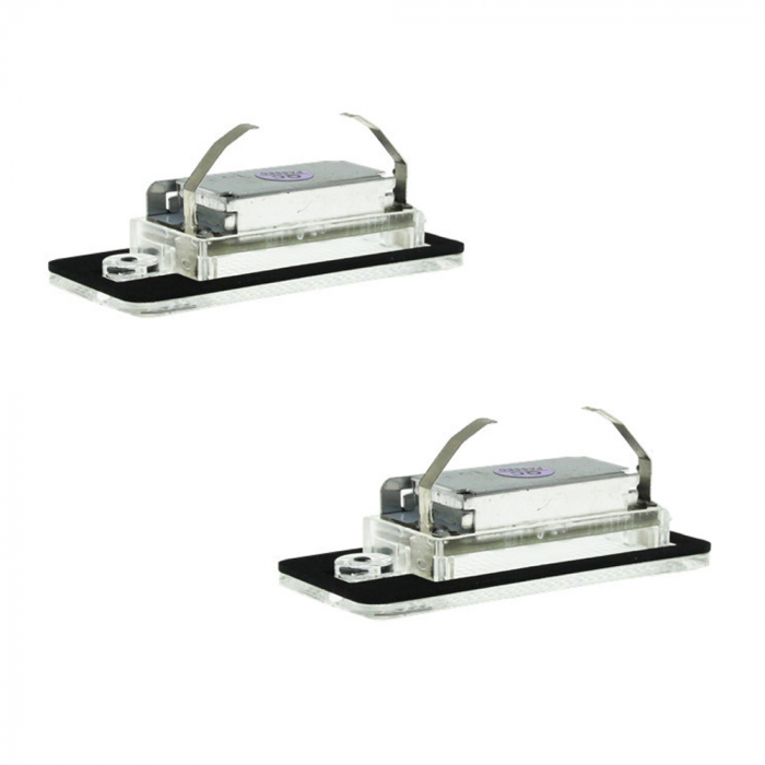 Set 2 Lampi LED iluminare numar Audi A3 A4 B6 B7 A6 4F Q7 A8 [3]