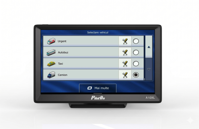 Sistem de Navigatie PilotOn A10XL - GPS Android 9 inch pentru Camion, 2GB RAM, Hărți Europa incluse [4]